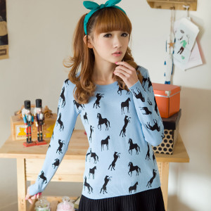 bluehorsesweater