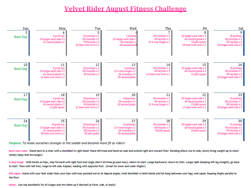 VelvetRider_August_Fitness_Challenge